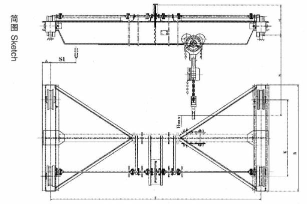  SL型手动单梁起重机