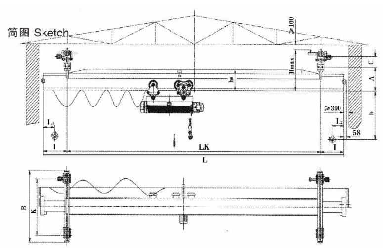 LXB型防爆电动单梁悬挂起重机